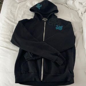 Free City Hoodie Black - Sz M (2)